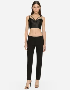 Wool fabric pants