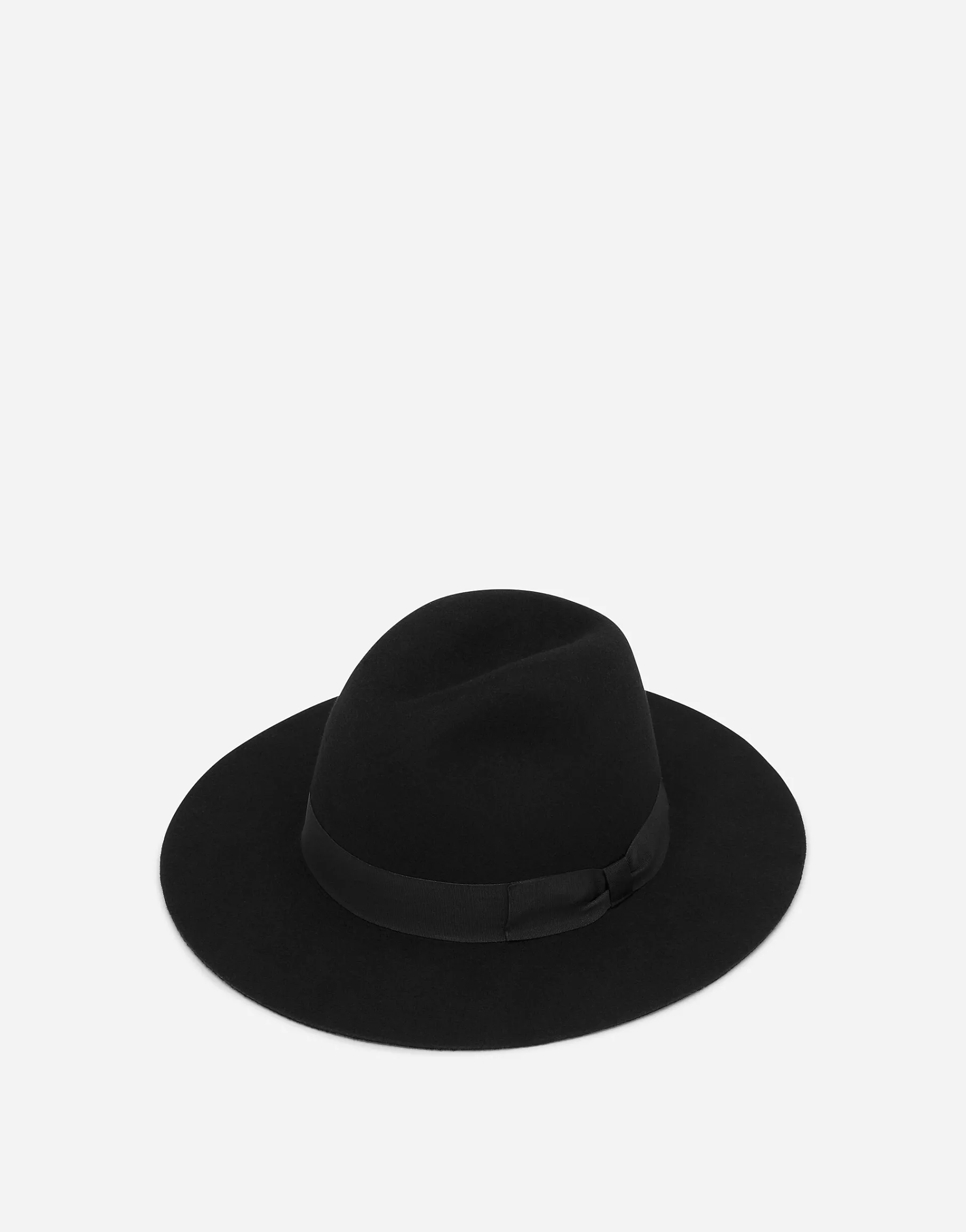 Wool felt fedora hat