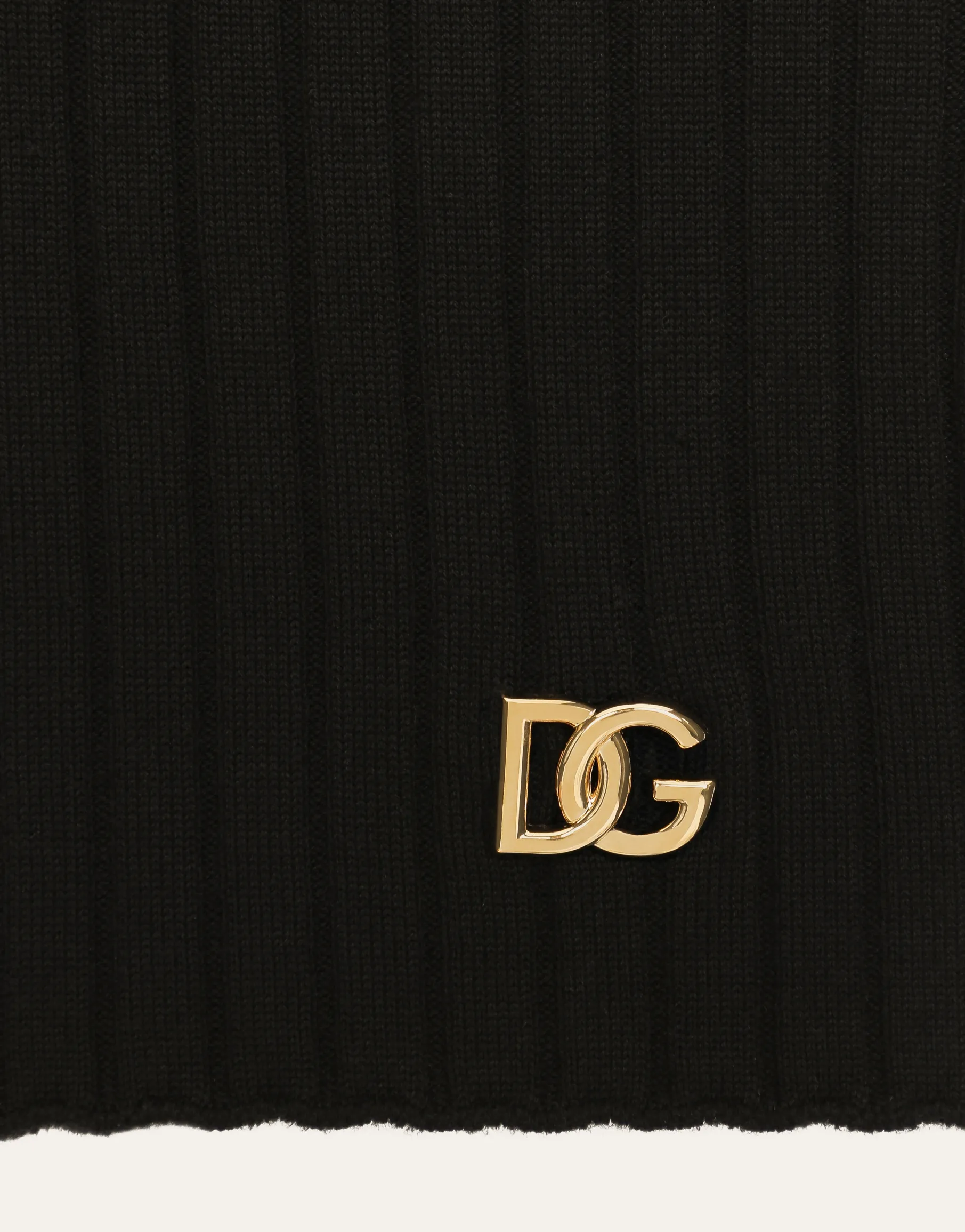 Wool flat-rib sweater