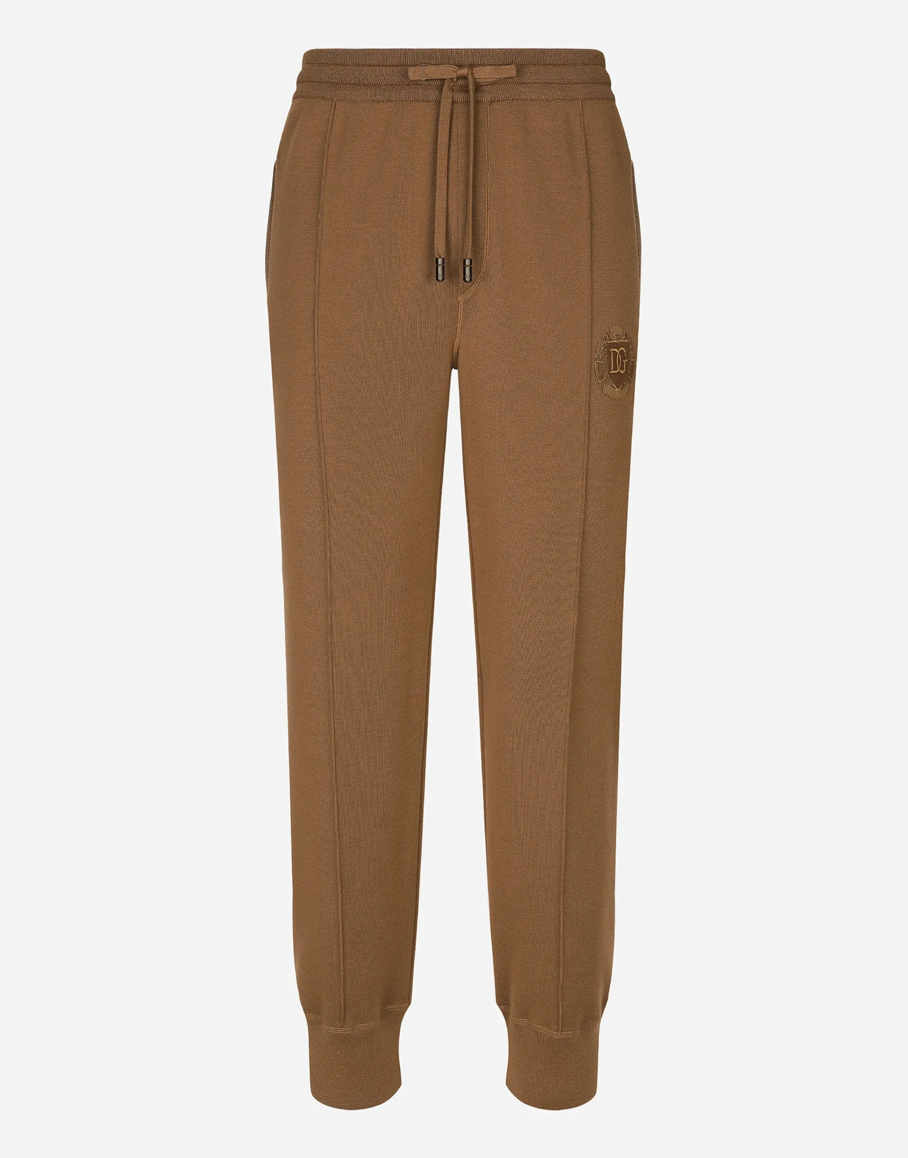 Wool jogging pants