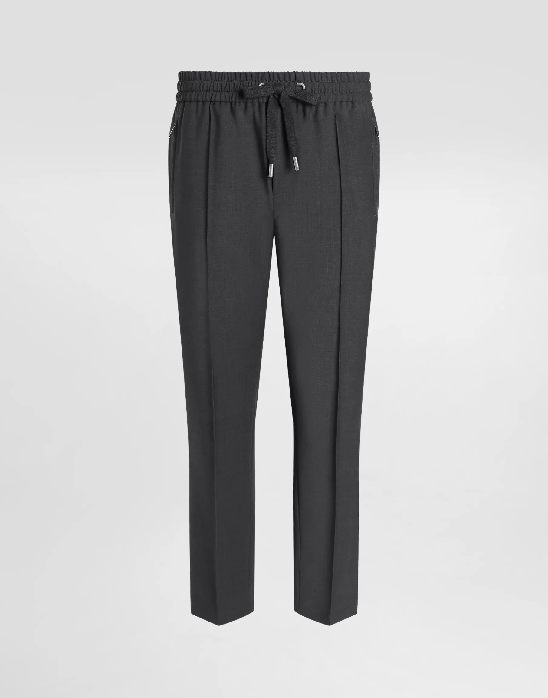 Wool jogging pants