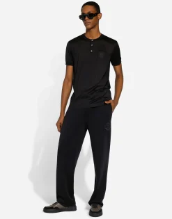 Wool jogging pants