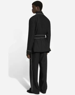 Wool pants