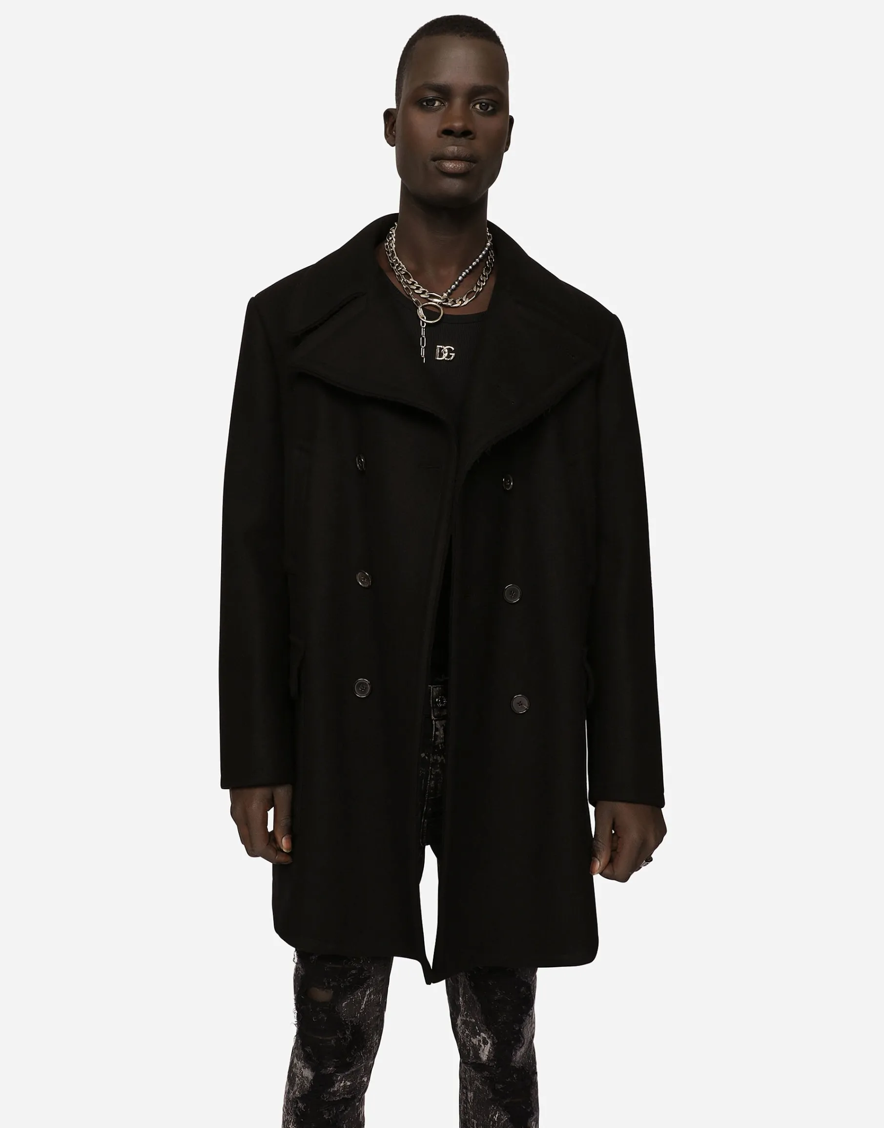 Wool pea coat