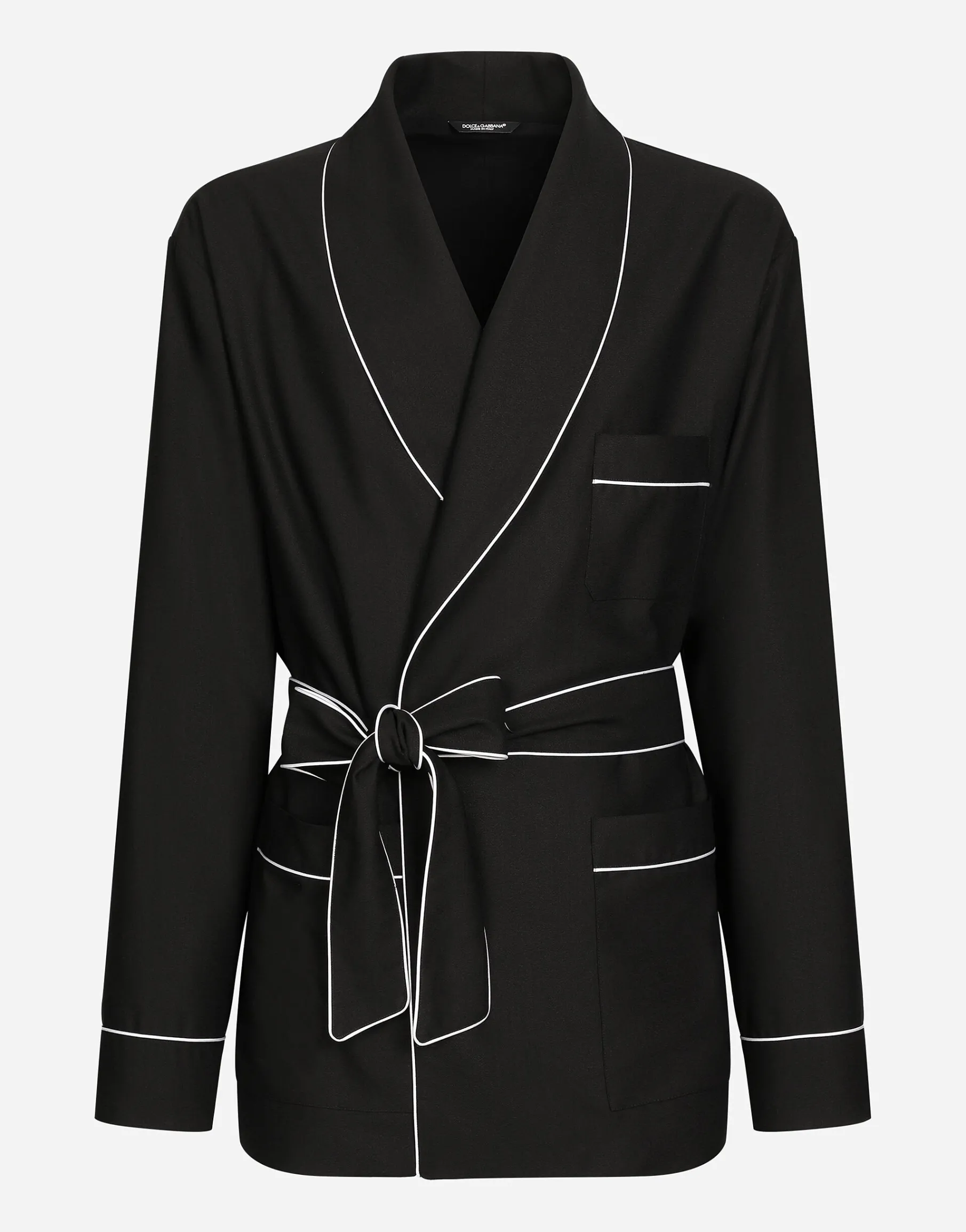 Wool robe