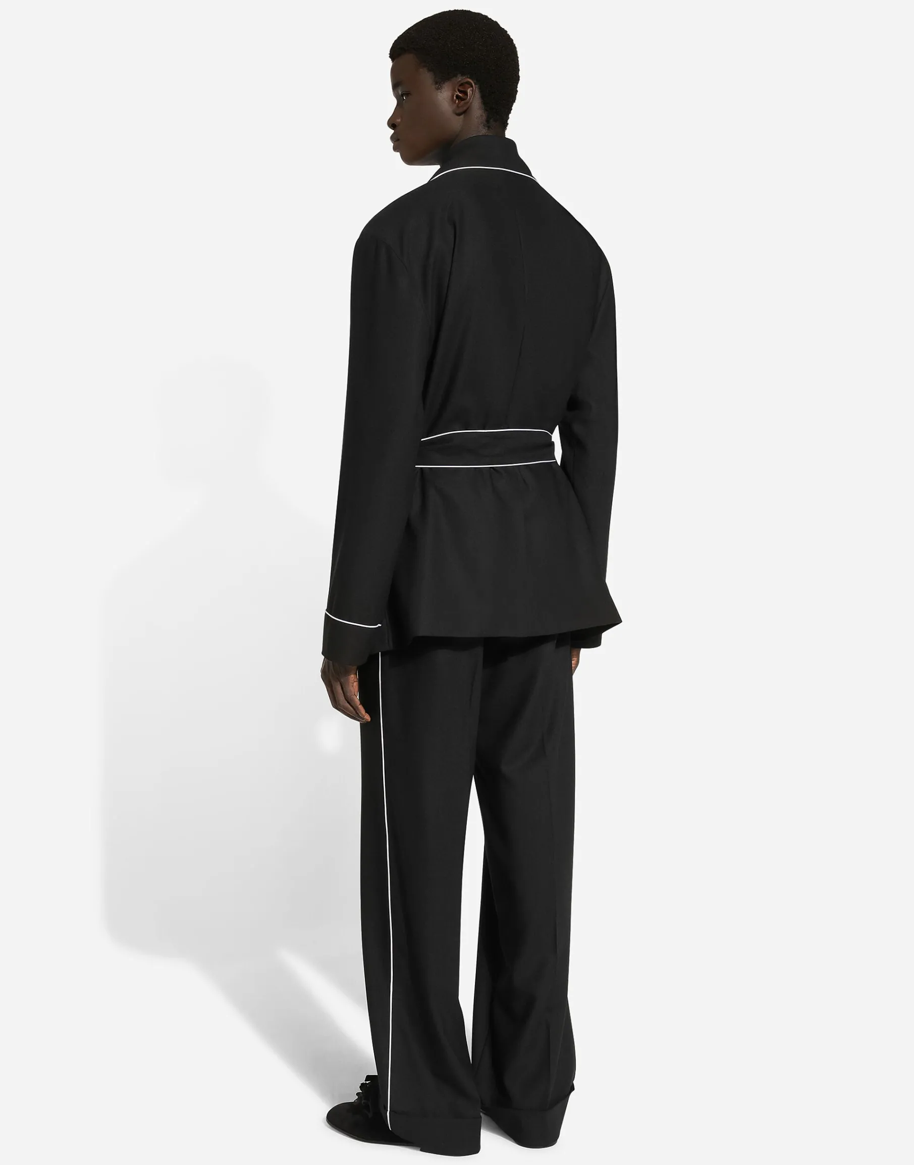 Wool robe
