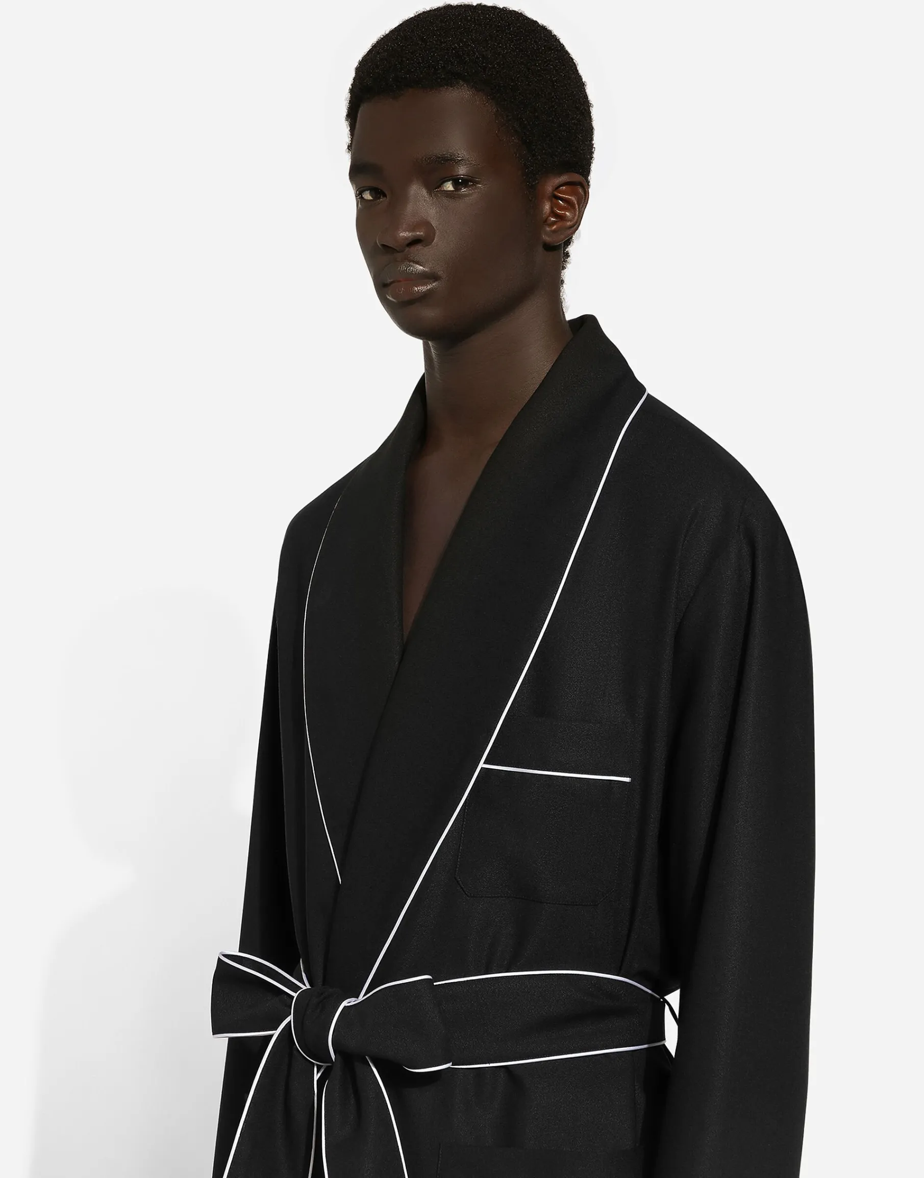 Wool robe
