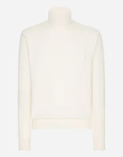 Wool turtle-neck sweater
