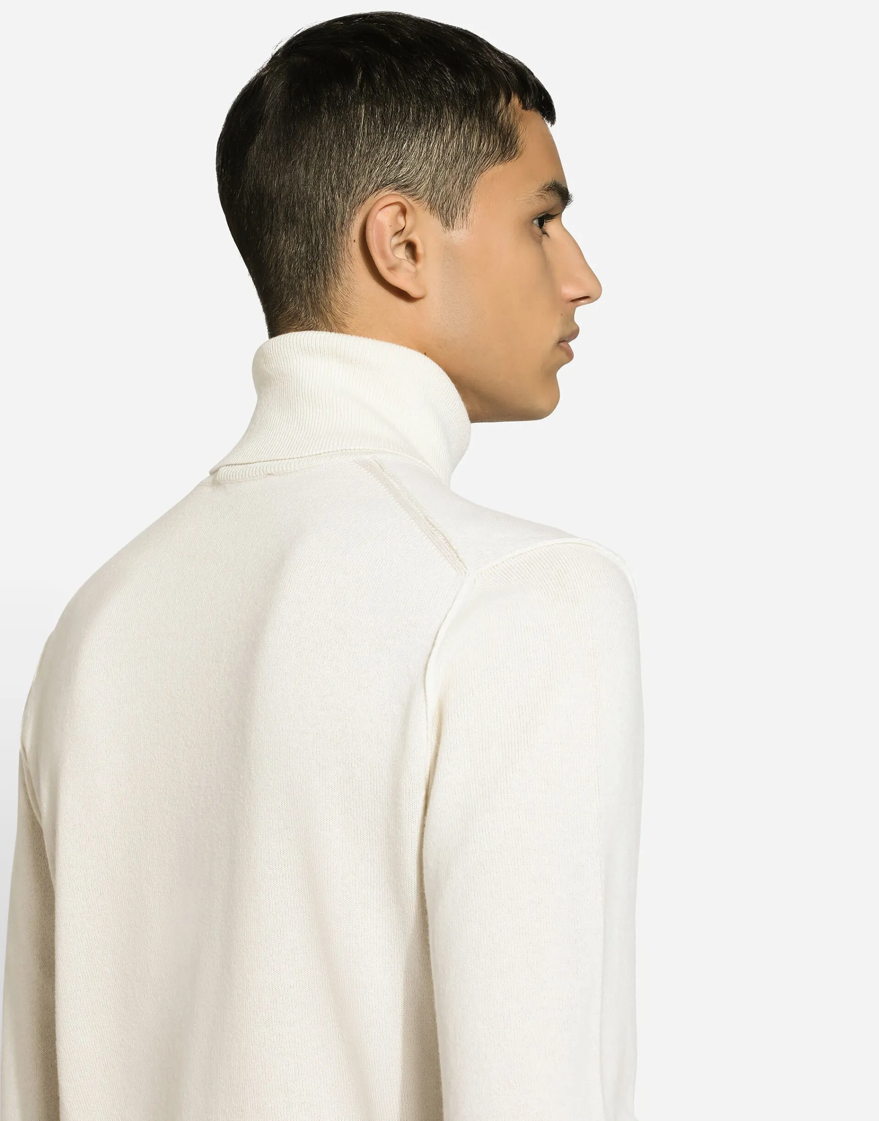 Wool turtle-neck sweater
