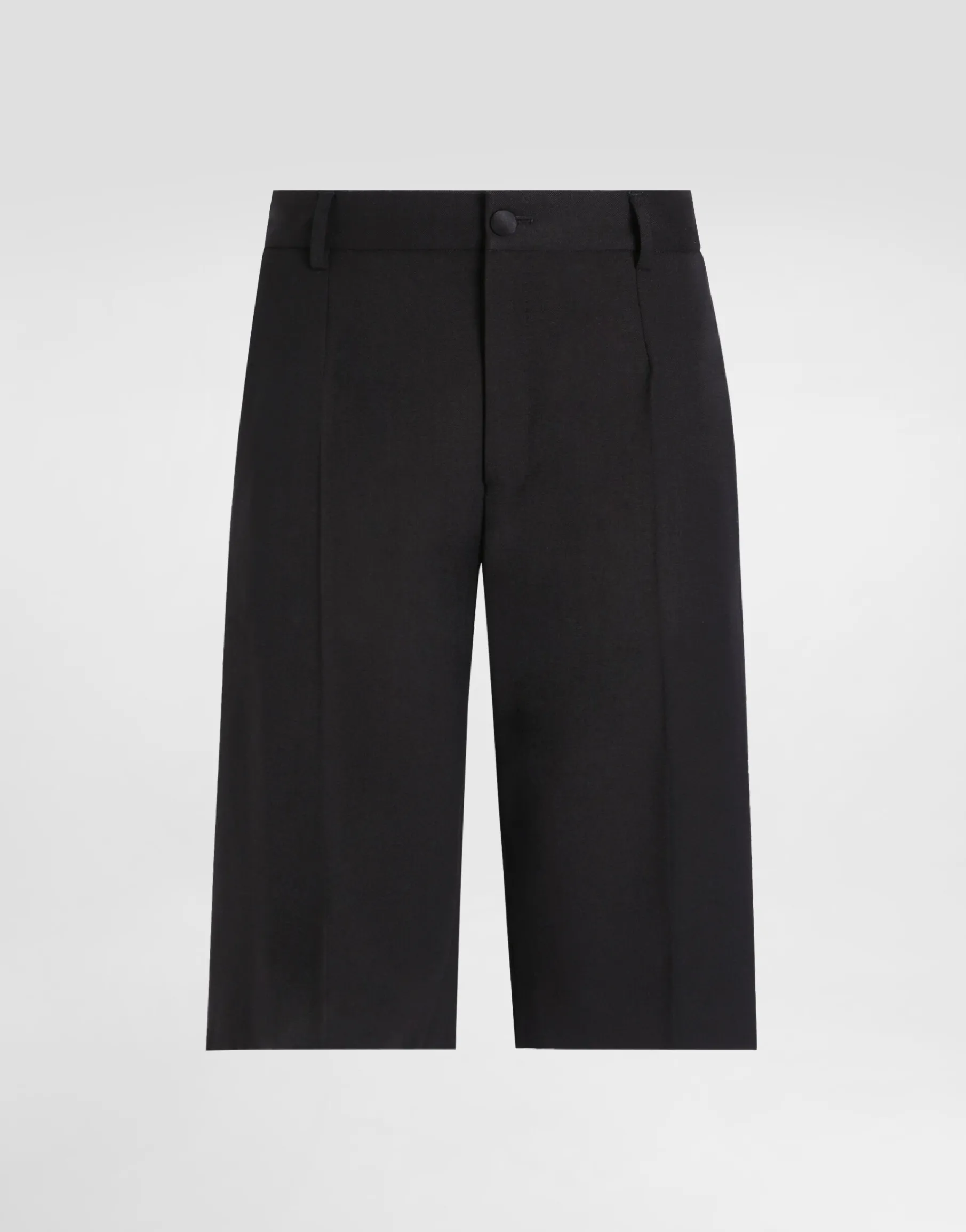 Wool twill shorts