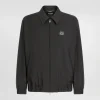 Woolen jacket with tag