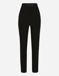 Woolen tuxedo pants