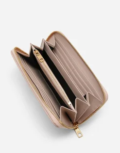 Zip-around Devotion wallet in nappa leather